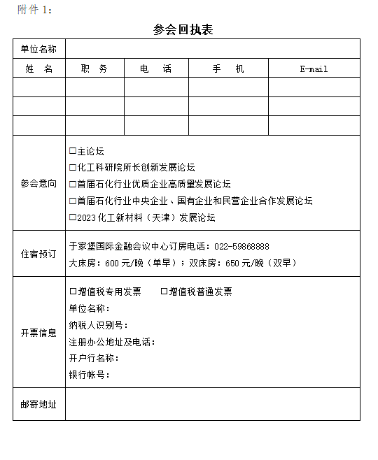 關(guān)于召開中國石油和化工民營經(jīng)濟(jì) 高質(zhì)量發(fā)展大會的通知
